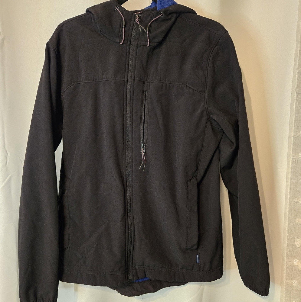 Hawke & Co Charcoal Hooded Windbreaker